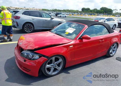 2008 BMW 128I z USA, uszkodzony, nr VIN WBAUN13538VH79702